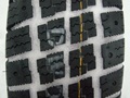 Расположение блоков протектора с ламелями шина R12 HANKOOK DW04 5,00R12 LT
